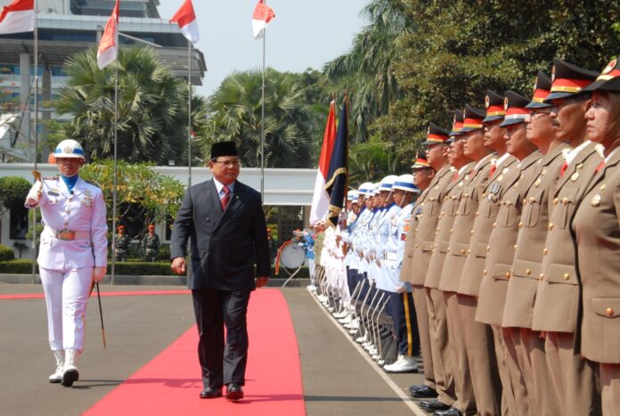 Menteri Pertahanan RI Prabowo Subianto