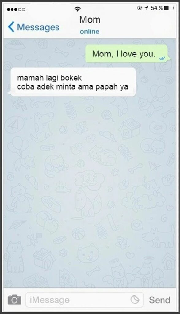 Chat, Chat WA, Chat Lucu, Chat Anak, Chat ANak orangtua, Chat NAak Ayah, Chat Ngakak, Chat Ibu, Chat Whatsapp, Chat Ngakak, 