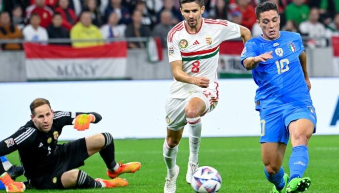 Nations League, Italy, Hungary, Final Four Nations League, Giacoma Raspadori, Federico Dimarco, Hasil Pertandingan, Hasil UEFA Nations League