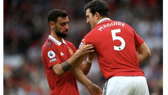 Harry Maguire, Manchester United, Arsenal, Liga Inggris, Manchester United vs Arsenal