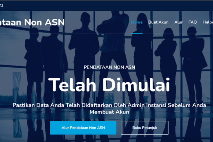 Pendataan Non ASN 2022 26 922 Pendataan Non ASN, Pendataan Non ASN 2022, Pemerinta Mendata Non ASN, Syarat Pendataan Non ASN 2022