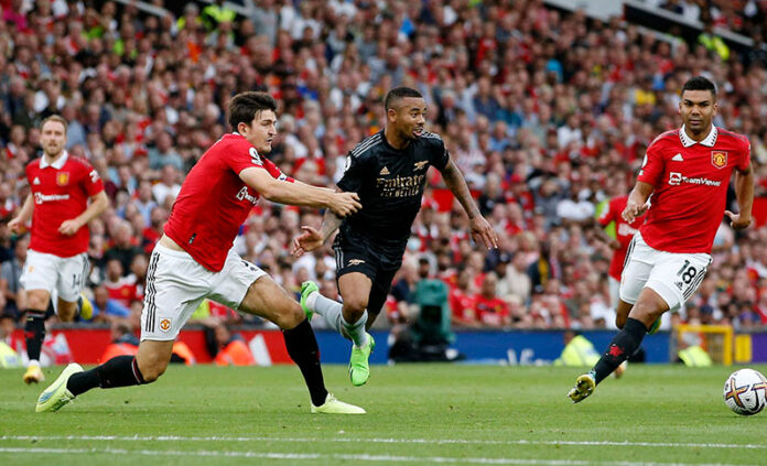 Harry Maguire, Manchester United, Arsenal, Liga Inggris, Manchester United vs Arsenal