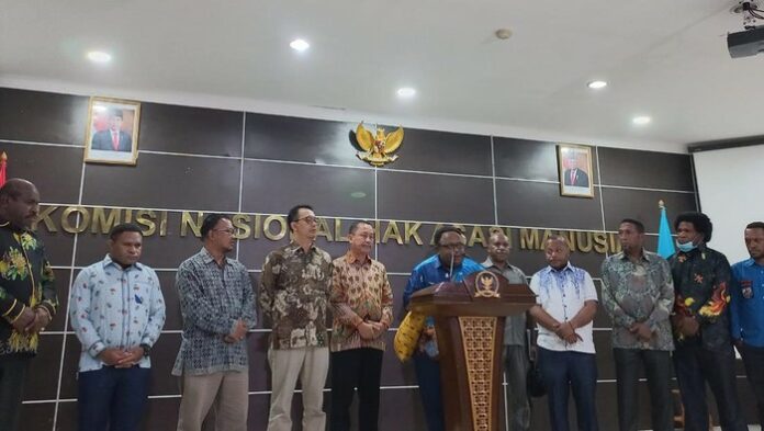 perwakilan-dpr-papua-datangi-komnas-ham DPR Dewan Komnas HAM