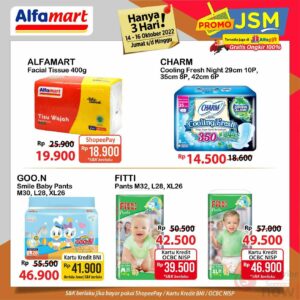 Katalog Promo JSM Alfamart 14 -16 Oktober 2022, Promo ALfamart JSM, Alfagift, Alfamart Belanja Hemat Harga Pas, Katalog Promo JSM Alfamart