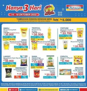 Katalog Promo Indomaret 14 - 16 Oktober 2022, Katalog Promo JSM Indomaret, Promo Indomaret, Indomaret Belanja Mudah dan Hemat, Klik Indomaret,