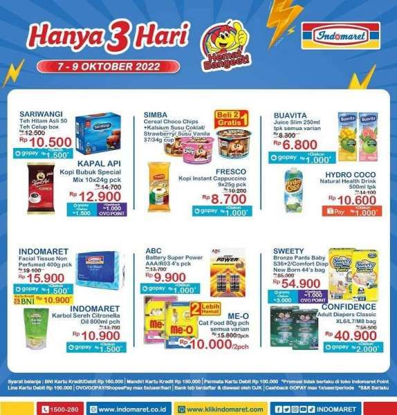 Promo JSM Indomaret, Katalog Promo JSM Indomaret, Indomaret Belanja Puas Harga Pas, Diskon Indomaret, Klik Indomaret