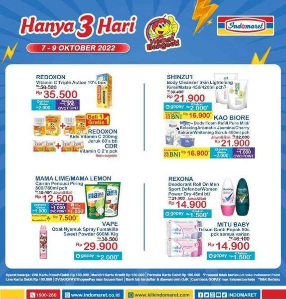 Promo JSM Indomaret, Katalog Promo JSM Indomaret, Indomaret Belanja Puas Harga Pas, Diskon Indomaret, Klik Indomaret