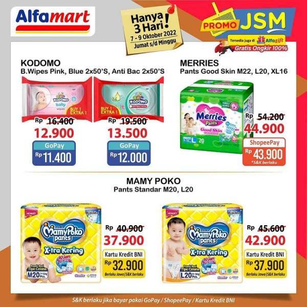 Katalog Promo JSM Alfamart, Promo ALfamart JSM, Alfamart, Diskon Besar, Kebutuhan Sehari - Hari