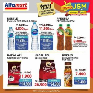 Katalog Promo JSM Alfamart 14 -16 Oktober 2022, Promo ALfamart JSM, Alfagift, Alfamart Belanja Hemat Harga Pas, Katalog Promo JSM Alfamart