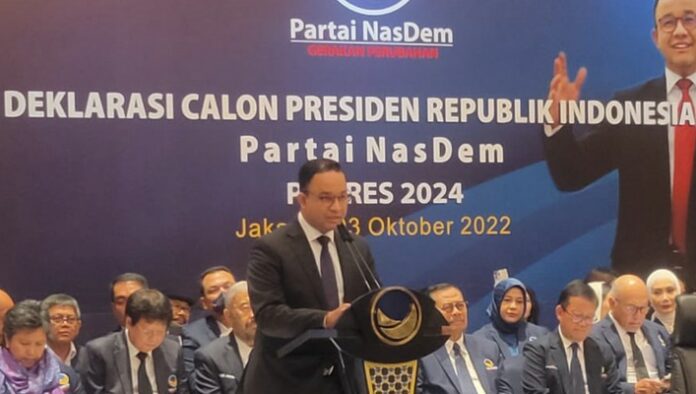 Nasdem, Partai Nasional Demokrat, Calon Presiden, Anies Rasyid Baswedan, Pilpres 2024, Anies Baswedan, Kekayaan, Harta, Partai Nasdem, Capres