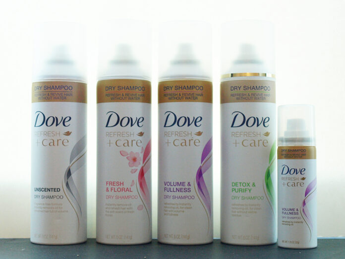 OLYMPUS DIGITAL CAMERA Unilever, Dove Dry Shampoo