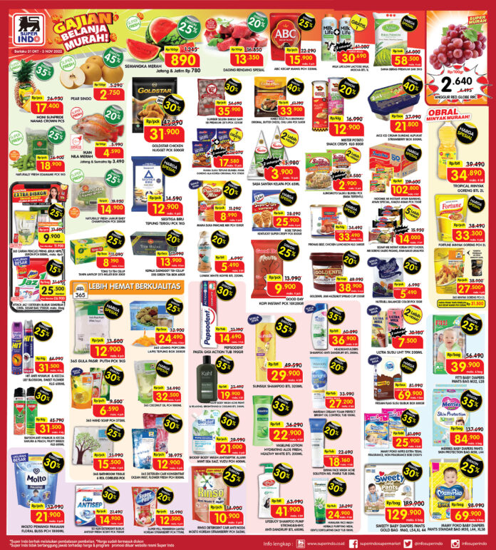 Harga Promo Superindo, Promo Superindo, Katalog Promo Superindo, Superindo