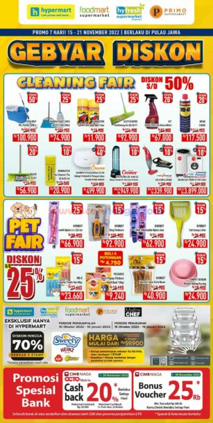 Promo JSM Hypermart 18-21 November 2022, Hypermart, Katalog Promo Hypermart, Promo Hypermart, JSM, Promo