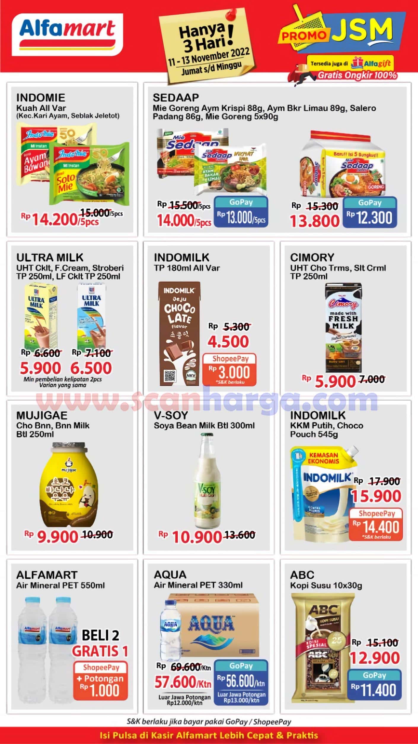JSM Alfamart, Alfamart, Promo JSM Alfamart, Promo JSM Alfamart 11 - 13 November 2022, Katalog Promo JSM Alfamart, 