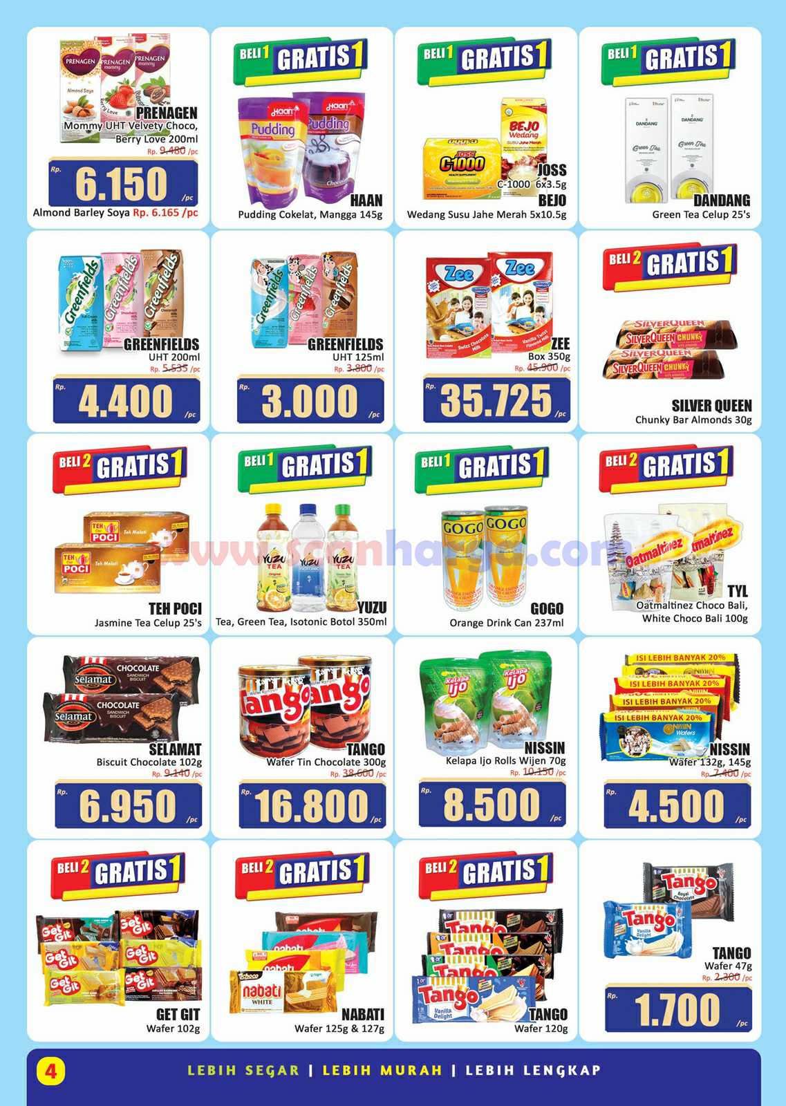 Sekian informasi promo KJSM Hari - Hari Swalayan periode 10-13