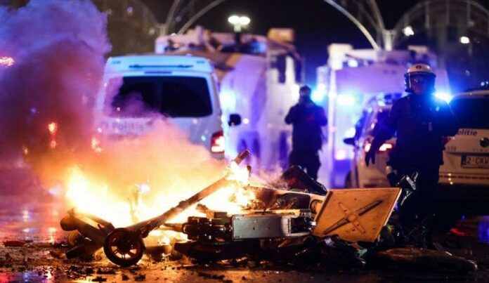 Brussels, Maroko, Belgia, Piala Dunia, Rusuh, Massa, Qatar, Belgia vs Maroko, Hasil Pertandingan, Berita Piala Dunia