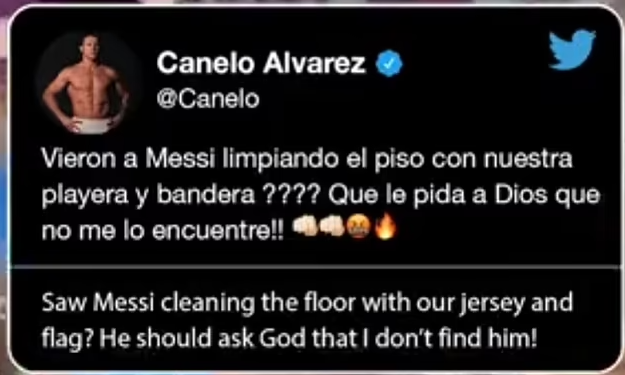 Canelo Alvarez, Argentina, Lionel Messi, Meksiko, Argentina vs Meksiko, Piala Dunia, Piala Dunia 2022, Berita Piala Dunia, Qatar, Petinju Dunia