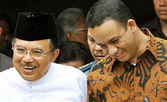 Jusuf Kalla (JK) dan Anies Baswedan Jusuf Kalla Buka Suara Soal King Maker untuk Anies Baswedan