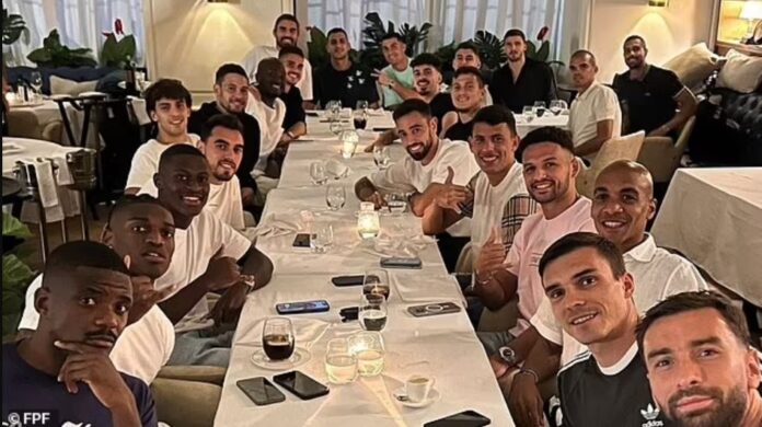 makan malam, cristiano ronaldo