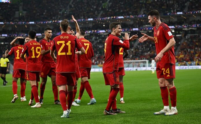 Spanyol, jadwal piala dunia