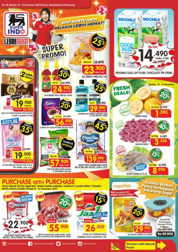 Promo JSM, JSM Superindo, Promo JSM Superindo, Promo JSM Superindo 11-13 November 2022, Superindo