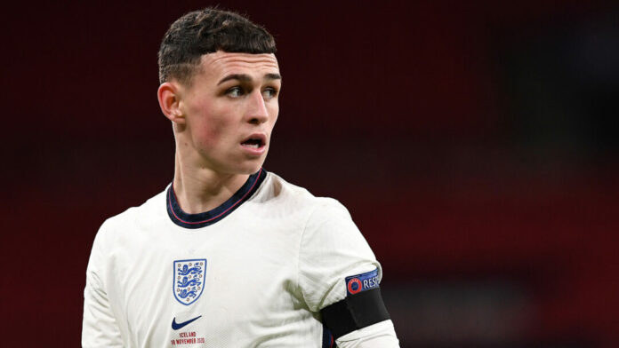 Phil Foden, Timnas Inggris