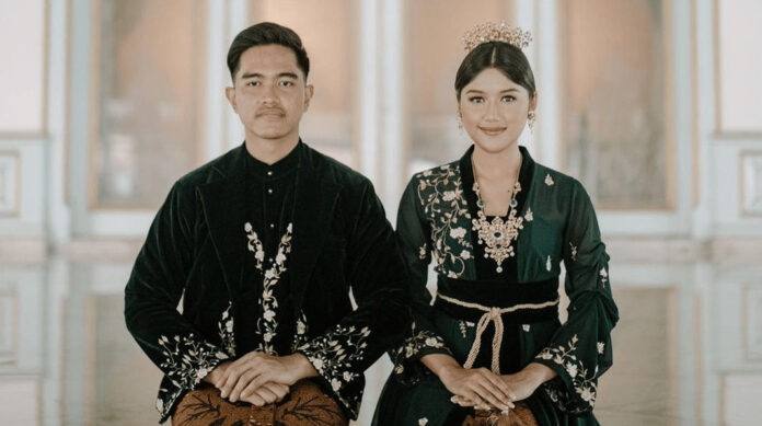 Kaesang Pangarep dan Erina Sofia Gudono menikah Kaesang Pangarep dan Erina Sofia Gudono menikah