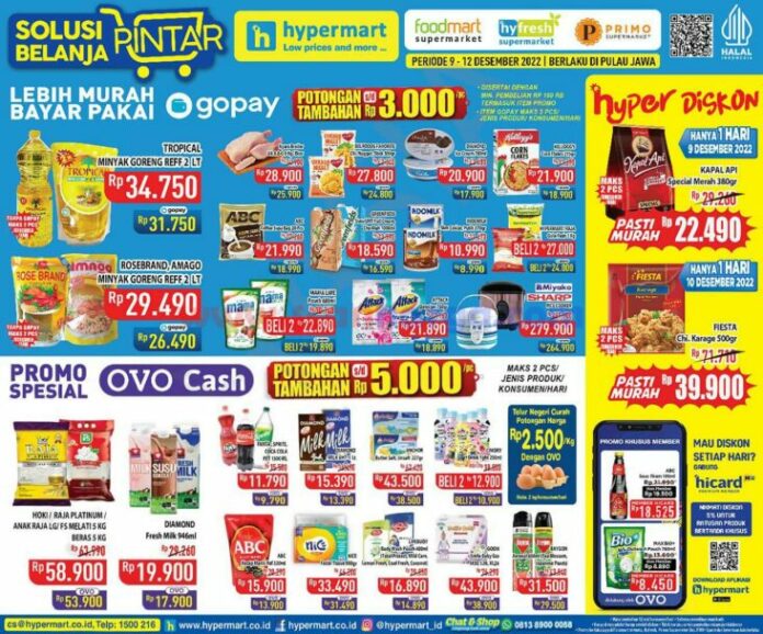 Katalog-Promo-Hypermart-Weekend-Terbaru-9-12-Desember-2022-1 Promo, Katalog Promo, JSM, Hypermart, 2022