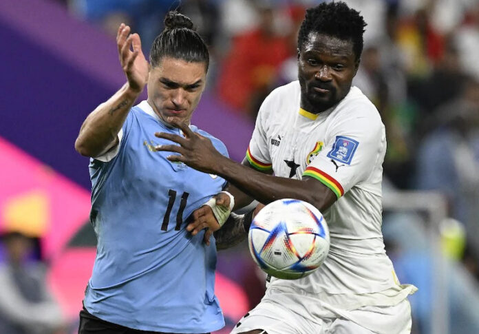 duel-amartey-dengan-nunez-di-piala-dunia-2022 Ghana, Daniel Amartey, Piala Dunia 2022, Piala Dunia, Uruguay, Berita Piala Dunia, Ghana vs Uruguay, Hasil Pertandingan, Qatar