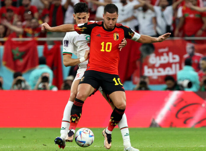 eden-hazar-di-piala-dunia-2022 Eden Hazard, Belgia, Piala Dunia, Piala Dunia 2022, FIFA World Cup, Eden Hazard Pensiun, Qatar