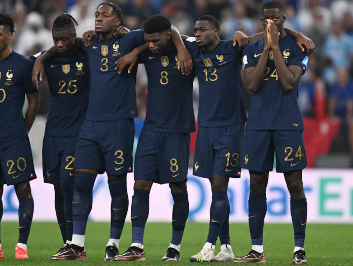 Prancis, Argentina, Piala Dunia, FInal Piala Dunia, Rasis, Federasi Sepak Bola Prancis, FFF, Kylian Mbappe, Coman, Piala Dunia 2022