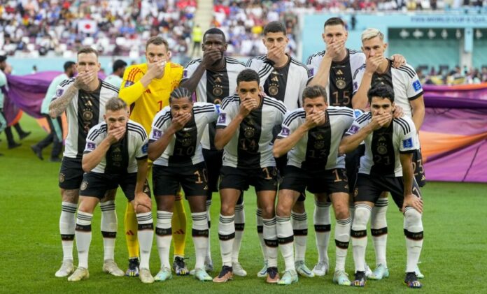 protes-jerman-di-piala-dunia-2022 Qatar, Piala Dunia 2022, Piala Dunia, Protes, Acara TV, TV, Berita Piala Dunia, FIFA World Cup