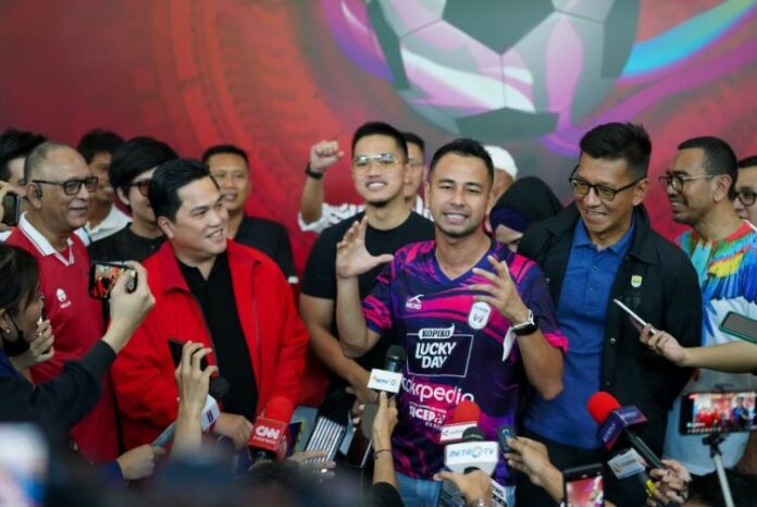 Raffi Ahmad, Erick Thohir, PSSI