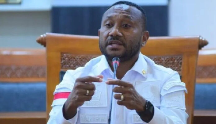 PPersipura, Persipura Jayapura, PSSI, Somasi, Liga 2, Liga 2 2022/2023, Liga 2 Dihentikan, Liga 2 Indonesia, Yan Mandenas