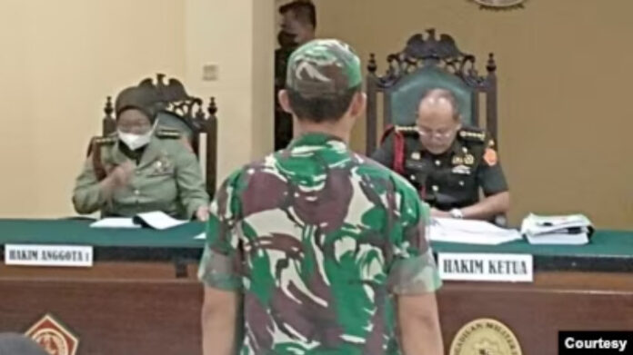 Mayor Inf Helmanto Fransiskus Dakhi, mutilaso Mimika