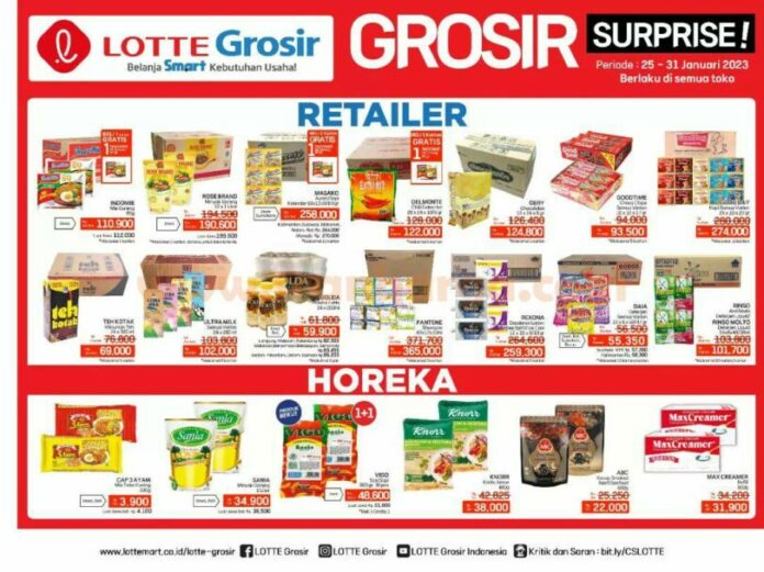 Katalog Promo Lottemart 226 - 29 Januari 2023, Lottemart, Promo, Belanja, Weekend Promo, Promo JSM, JSM