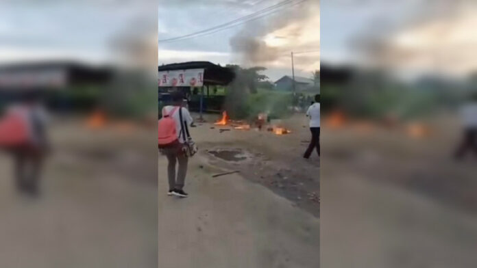 Sorong, perempuan dibakar, penculikan anak