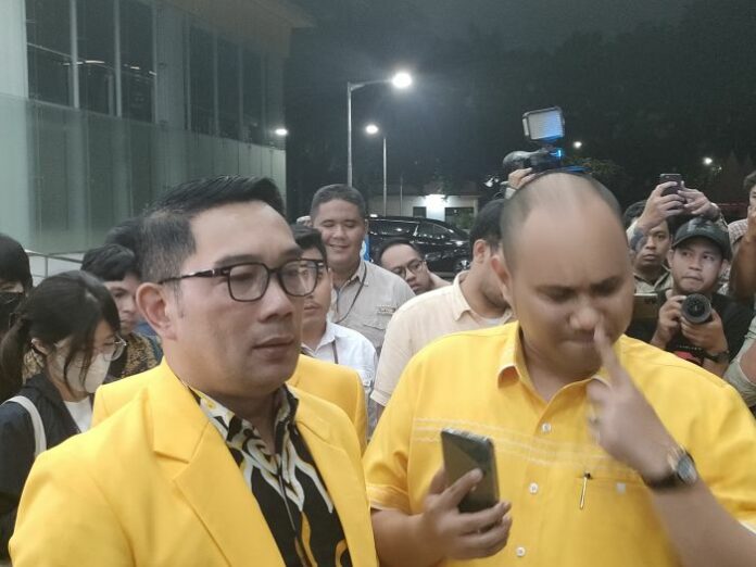 Ridwan Kamil, Golkar, Melki Mekeng, Airlangga Hartato, Capres 2024