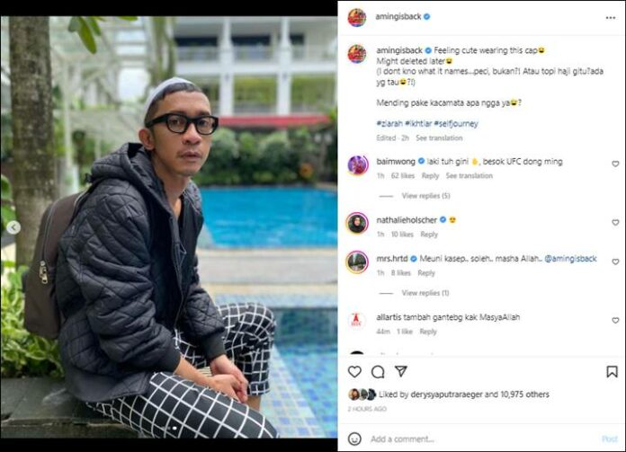 Aming, Komedian, Hijrah