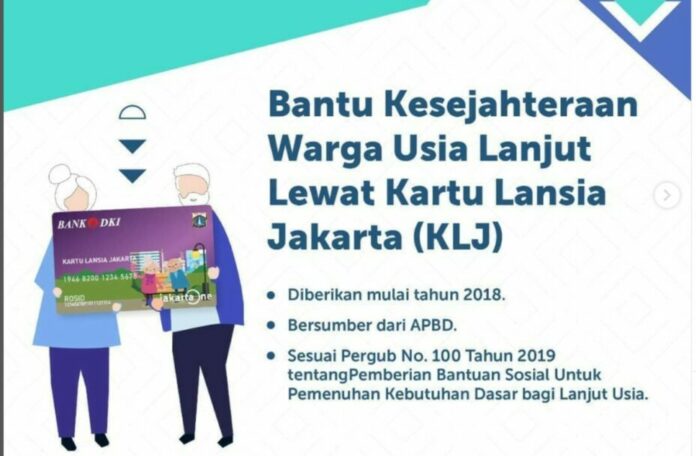Bansos, KLJ Lansia, Bantuan Sosial, DKI Jakarta, Dinas Sosial