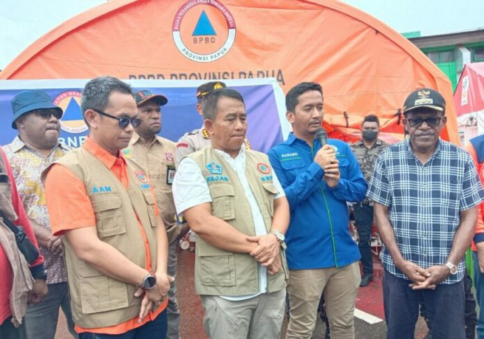 Gempa Jayapura, BNPB
