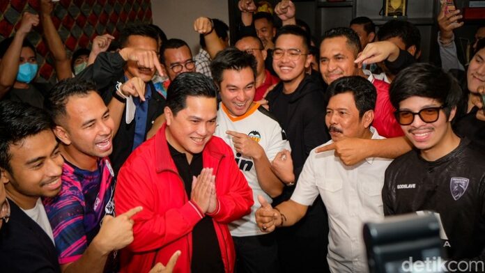 Erick Thohir, PSSI, Menteri BUMN, Ketum PSSI, Calon Ketum PSSI, Ketua Umum PSSI, VAR