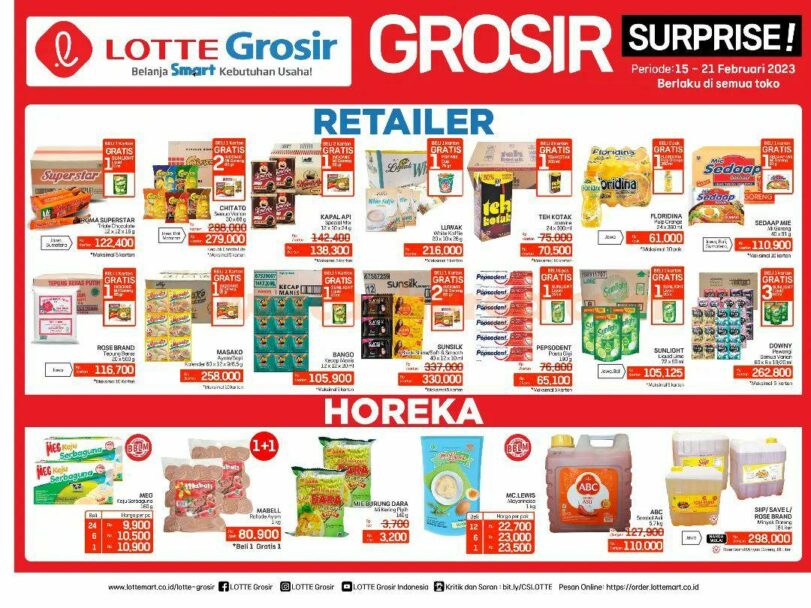 Katalog Promo Lottemart  16 – 19 Februari 2023, Lottemart , Promo, Belanja, Weekend Promo, Promo JSM, JSM
