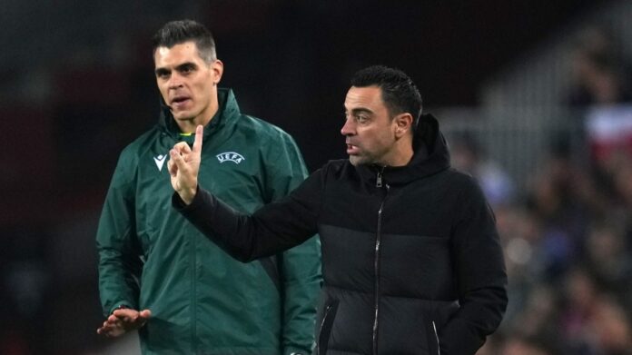 Barcelona, Xavi, Manchester United, Europa League, Barcelona vs Manchester United, Wasit