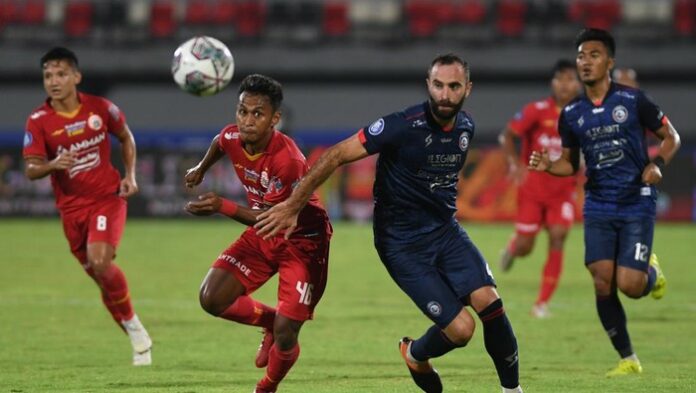 persija-vs-arema Liga 1, BRI Liga 1, Persija Jakarta, Arema FC, Stadion Patriot Candrabhaga, Persija Jakarta vs Arema FC