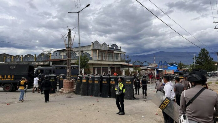 Wamena, kerusuhan, Polri