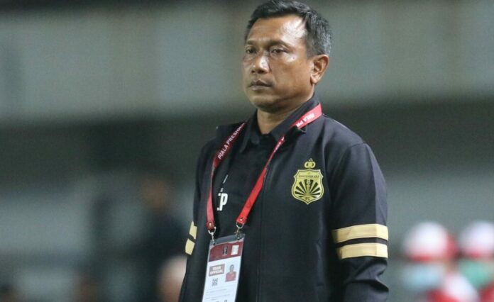 Pelatih Bhayangkara Fc Widodo Cahyono Putro. FOTO: SALMAN TOYIBI/JAWA POS Bhayangkara FC, Widodo Cahyono Putro, Pelatih Lokal, BRI Liga 1 2022/2023, BRI Liga 1, Liga 1, Instagram