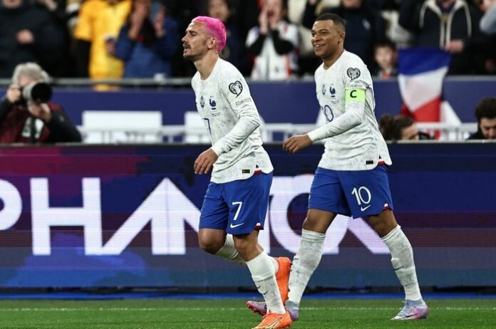 Prancis vs Belanda, Kylian Mbappe, Kualifikasi Euro 2024
