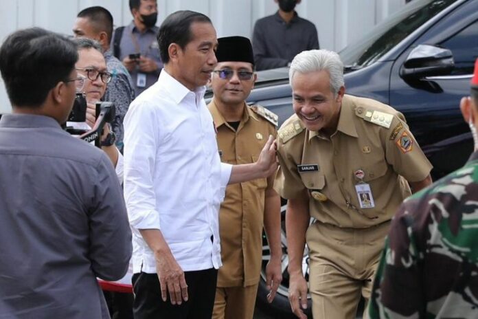 ganjar pranowo dan presiden jokowi ganjar pranowo dan presiden jokowi