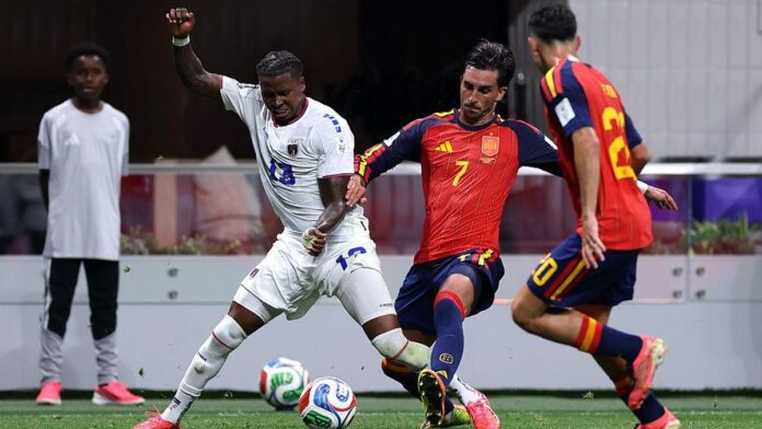 2281729575-1781542348229_169 Spanyol TanjungVerde, La Roja, Piala Dunia, Grup H, Luis Fuente, Atlanta Stadium, Hasil imbang, Tim Matador, Sepakbola dunia, Arab Saudi, Ranking FIFA, Tanjung Verde, Kejutan besar, Debutan dunia, Piala 2026